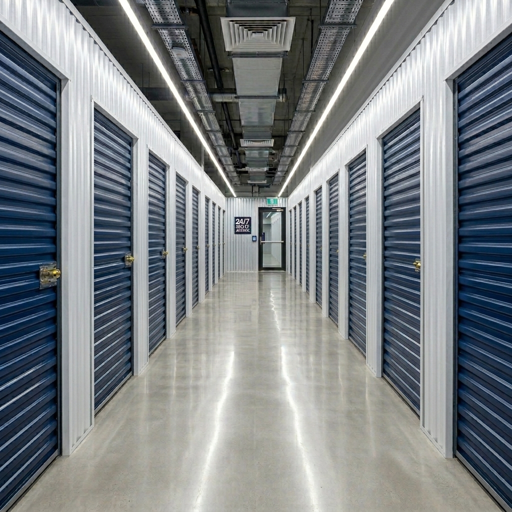 Corredores amplos e seguros - BoxHora